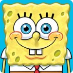 Spongebob squarepants close up straight on