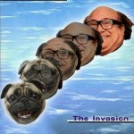 Animorph book cover Danny Devito to pug dog