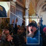 Maga riot symbols Oath Keepers