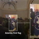 Maga riot symbols America first