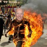 Biden on fire