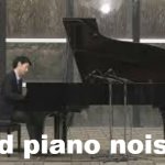 Sad piano noises