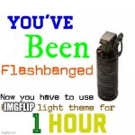 flash banged meme