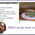 Hunter Biden sandwich recipe
