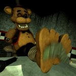 Freddy Tickled GIF Template