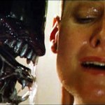 Alien and Ripley closeup 2