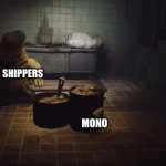 little nightmares | SHIPPERS; MONO | image tagged in little nightmares | made w/ Imgflip meme maker