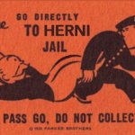 go to herni jail chance card meme