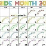 pride calendar ig