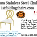 Emma Gold Stainless Steel Dining Chair at 1stfoldingchairs