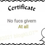Certificate of no fucs givern atall