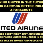 United becomes woke