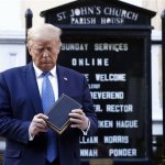 Trump Bible St. John's Church
