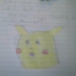 Surprised pikachu drawing