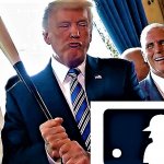 Trump boycotts MLB meme
