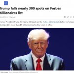 Trump loses money while President