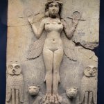 Inanna / Ishtar or her older sister Ereshkigal