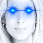 ann coulter laser eyes