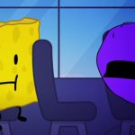 Spongy and Purple Face meme