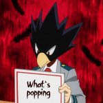 tokoyami what's popping