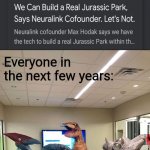yes | Everyone in the next few years: | image tagged in dinosaur office meeting,dinosaurs,business,yes | made w/ Imgflip meme maker