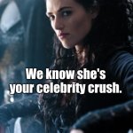 Sexy Morgana | Katie McGrath. We know she's your celebrity crush. Don't deny it. | image tagged in sexy morgana | made w/ Imgflip meme maker