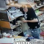 Butthead robs store | I NEED TP FOR MY BUNGHOLE | image tagged in stupid criminals | made w/ Imgflip meme maker