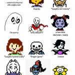 Does this seem realistic for Undertale??? | image tagged in alternative responses to i love you | made w/ Imgflip meme maker