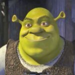 happy shrek meme