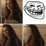 how memes first began | image tagged in that smile,troll | made w/ Imgflip meme maker