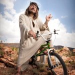 Jesus bicycle