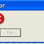 Error Windows XP