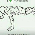 Repost and Like for Pushups