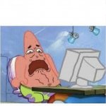 Creeped out Patrick meme