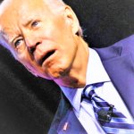 Unsettled Joe Biden purple