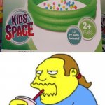 The saddest ball pit ever | Worst. Ball pit. Ever. | image tagged in comic book guy worst ever,memes,funny,you had one job,task failed successfully,ball pit | made w/ Imgflip meme maker
