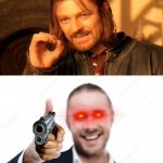 one does not simply (bottom text) reconsider ok? meme