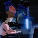 Typing Lain GIF Template