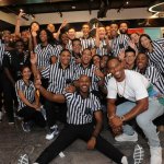 Footlocker employees group photo