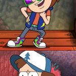 ello im back peepls | TIK TOK; it | image tagged in dipper i hate him so much | made w/ Imgflip meme maker