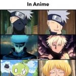 anime faces meme