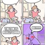 kill everyone like this person | YOU KNOW, YEAH MAN, TIK TOK IS REALLY GOOD; DIE!!!!!!! | image tagged in dog kills owner | made w/ Imgflip meme maker