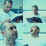 Amir Khan Ghajini - Shouting at Hospital