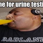 time for urine testing