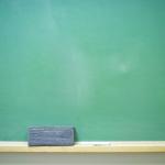 blank chalkboard