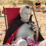 vampiro en playa