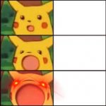 Surprised Pikachu