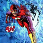 The Flash saying "Run!"