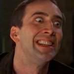Nicolas Cage Crazy Eyes Meme Generator - Imgflip