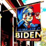No malarkey Biden deep-fried meme
